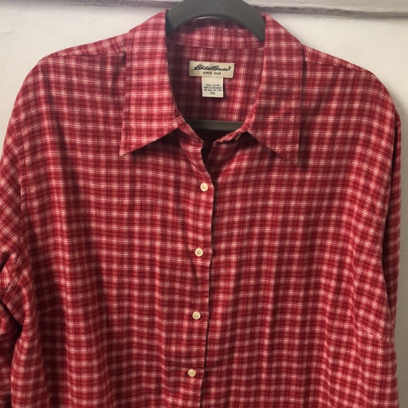 Eddie Bauer soft flannel oversized shirt - Picture 7 of 10